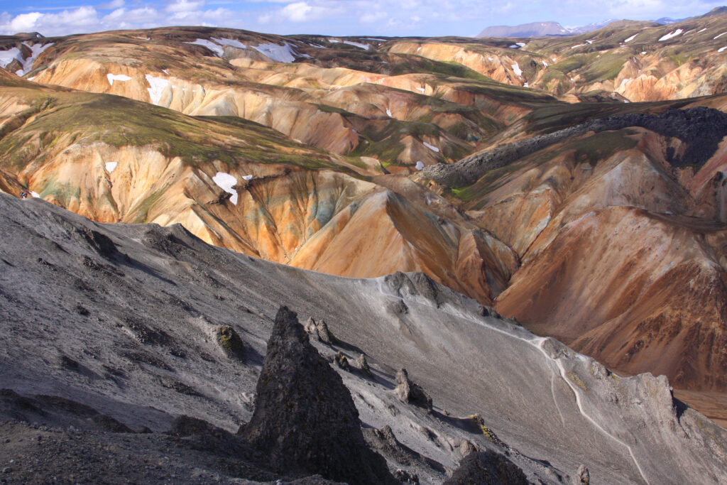 Trek en Islande Blahnukur Ladmannalaugar
